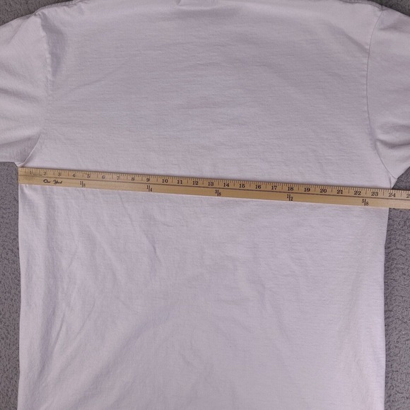 Vintage WCKD T-Shirt Mens XL White Short Sleeve Crewneck Made In USA Cotton - Picture 9 of 12